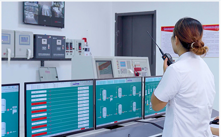 Hengsite central control room