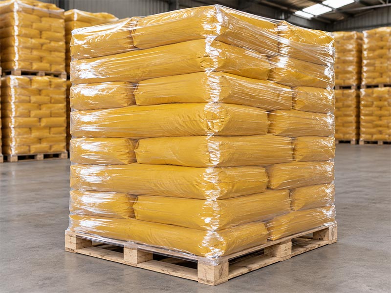 iron oxide yellow single pallet package